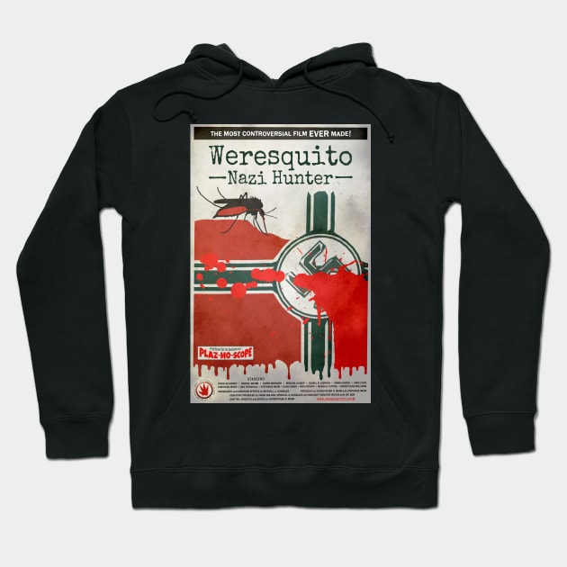 "Weresquito: Nazi Hunter" poster Hoodie by SaintEuphoria